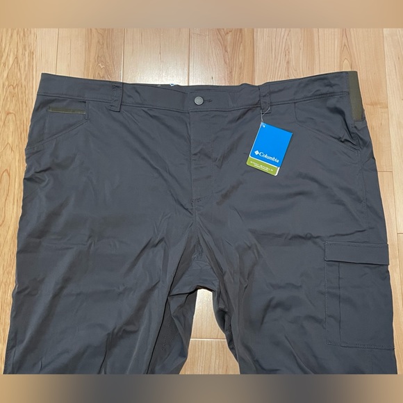 NEW Columbia Outdoor Elements Men’s 50Wx32L Stetch Pants Dark Gray - Picture 2 of 7